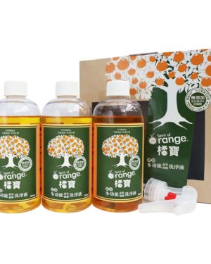 大侑/橘寶 濃縮多功能洗淨液 盒裝(300ml*3入附噴頭1支 )/罐裝(300ml)