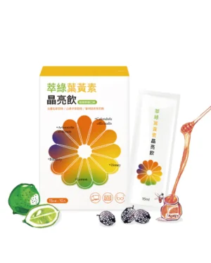 達觀國際/萃綠葉黃素晶亮飲10入(蜂蜜檸檬口味)