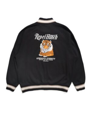 《2025秋冬系列》日本POWER TO THE PEOPLE-老虎刺繡橫須賀外套